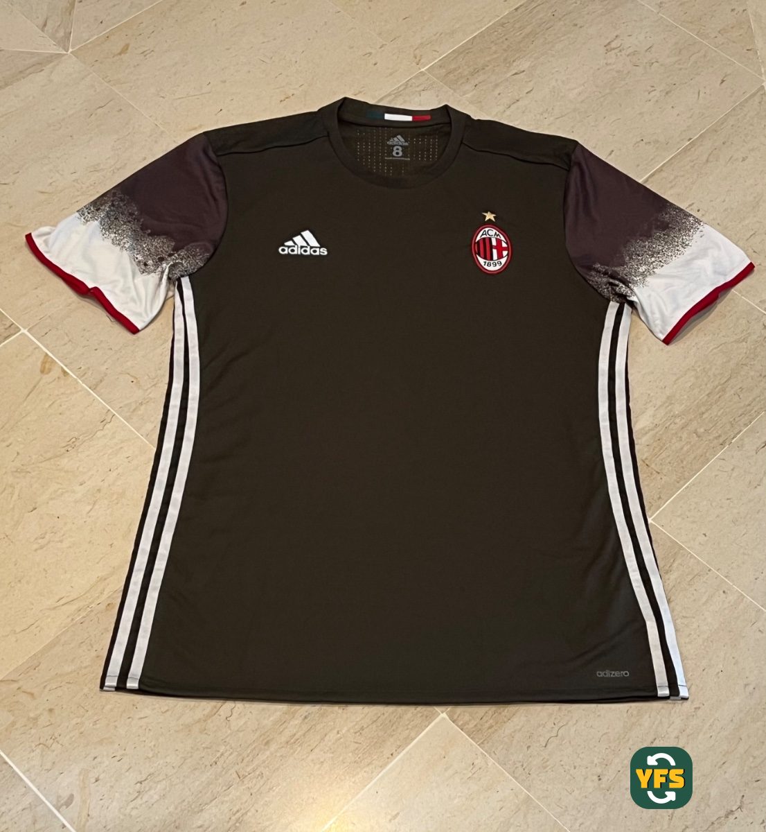 Milan AC 2016-2017 Third Issued Adidas - YourFootballShirt - Photo 1