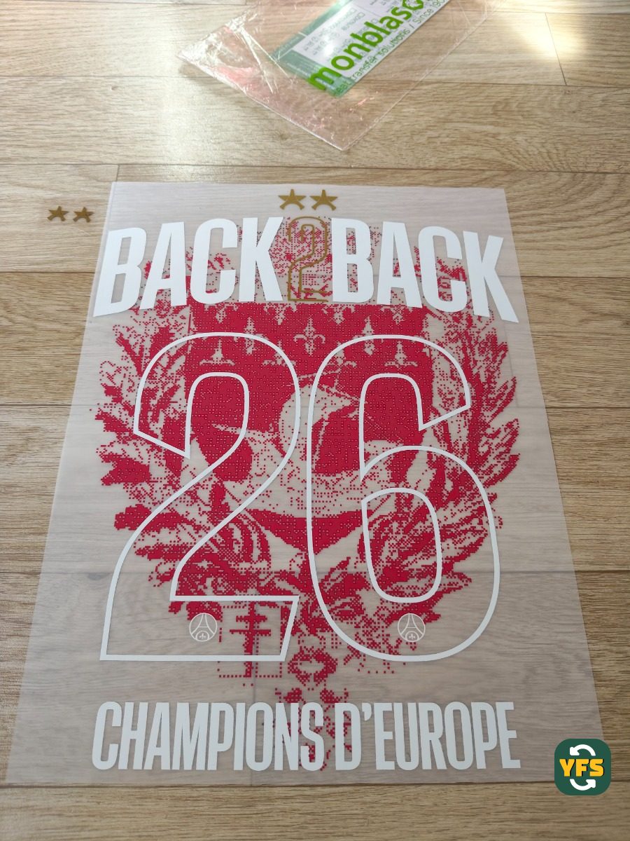 PSG 2025-2026 Special edition Monblason Back 2 back - YourFootballShirt - Photo 1