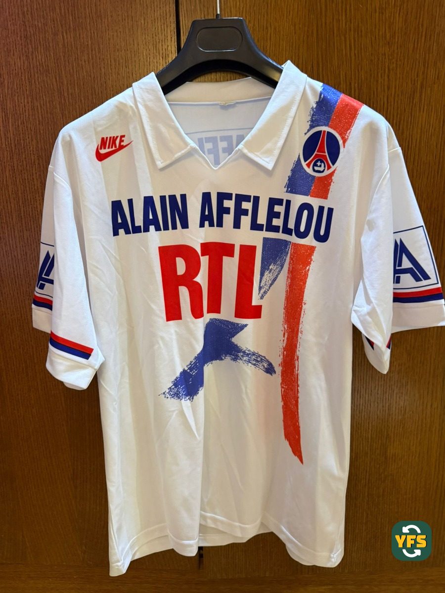 PSG 1990-1991 Home Issued Nike - YourFootballShirt - Photo 1