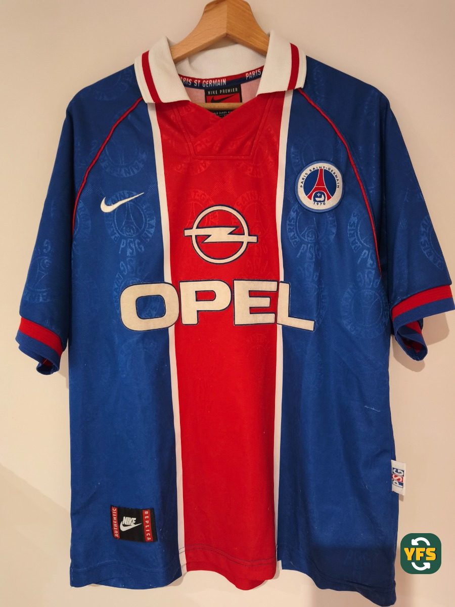 PSG 1996-1997 Home Store Version Nike - YourFootballShirt - Photo 1