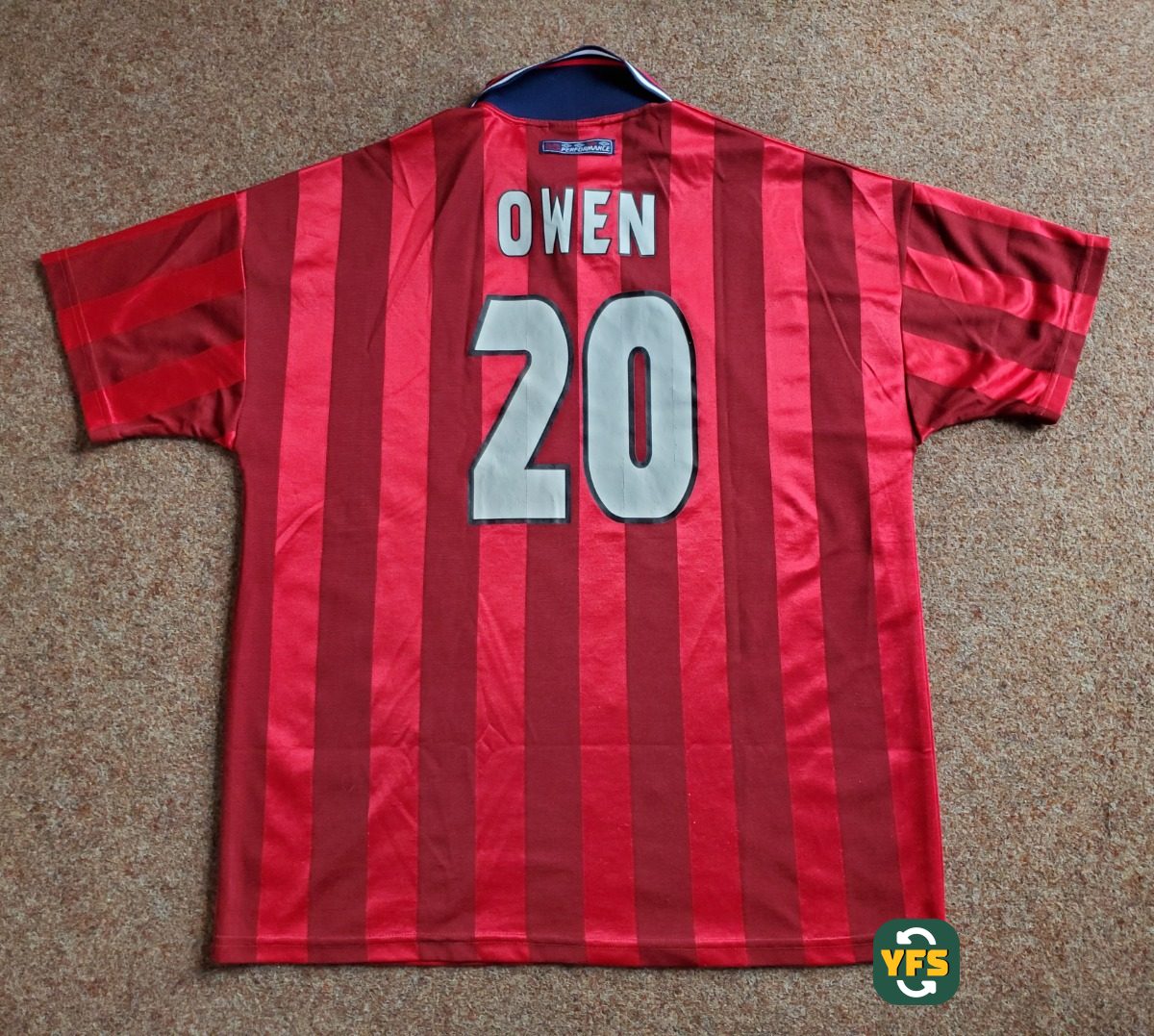 England 1997-1998 Away Owen #20