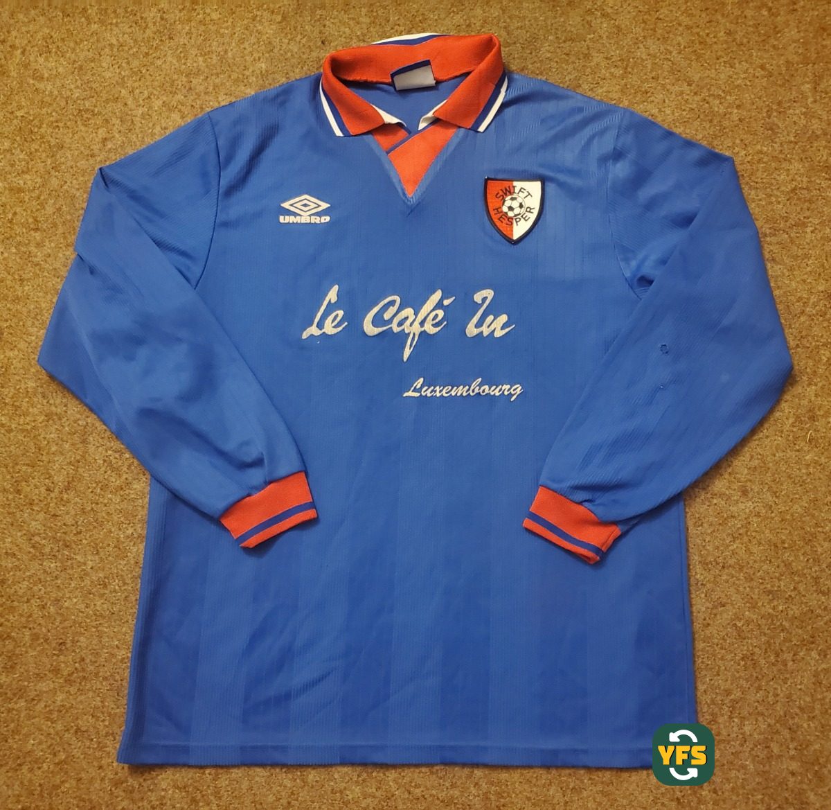 FC Swift Hesperange 1991-1992 Home #14
