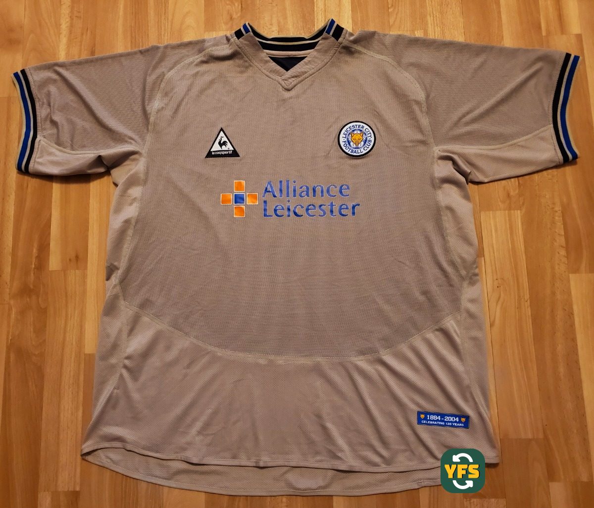 Leicester City 2004-2005 Away Store Version Le Coq Sportif - YourFootballShirt - Photo 1