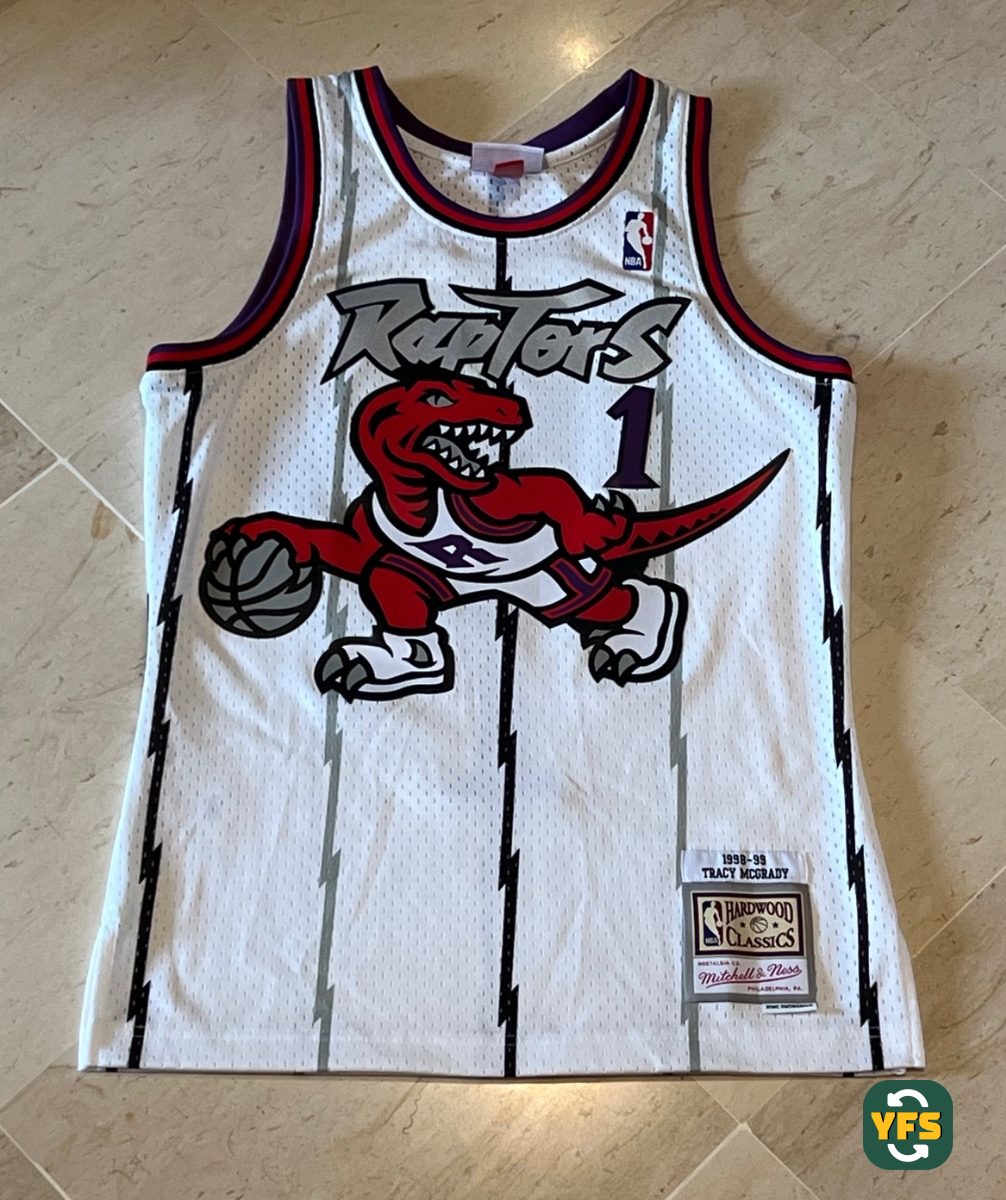 Toronto Raptors 1998-1999 Away McGrady #1