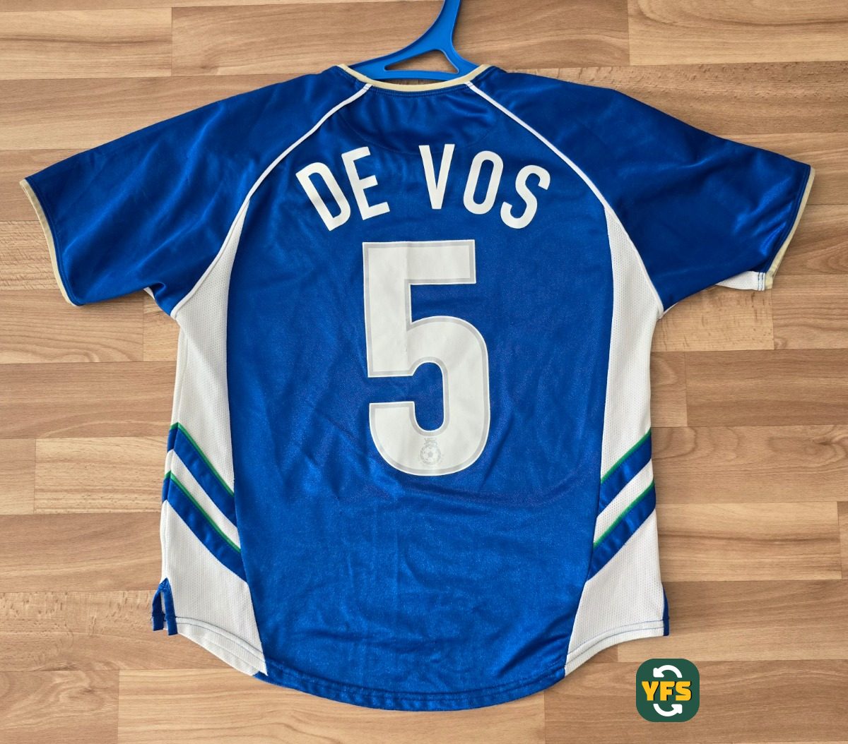 Wigan Athletic 2002-2003 Home De Vos #5