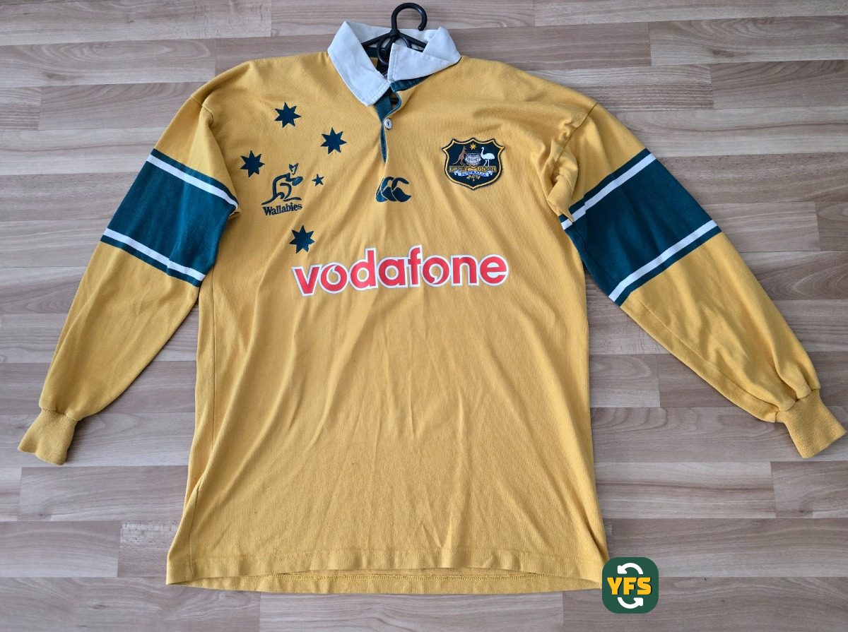 Australia Wallabies 2000-2001 Home Store Version Canterbury - YourFootballShirt - Photo 1