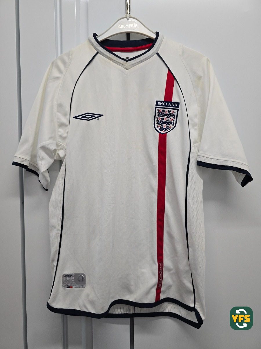 England 2001-2002 Home Store Version Umbro - YourFootballShirt - Photo 1