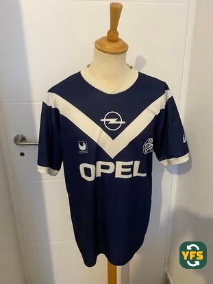 Girondins de Bordeaux 1990-1991 Home Match Worn Uhlsport - YourFootballShirt - Photo 1