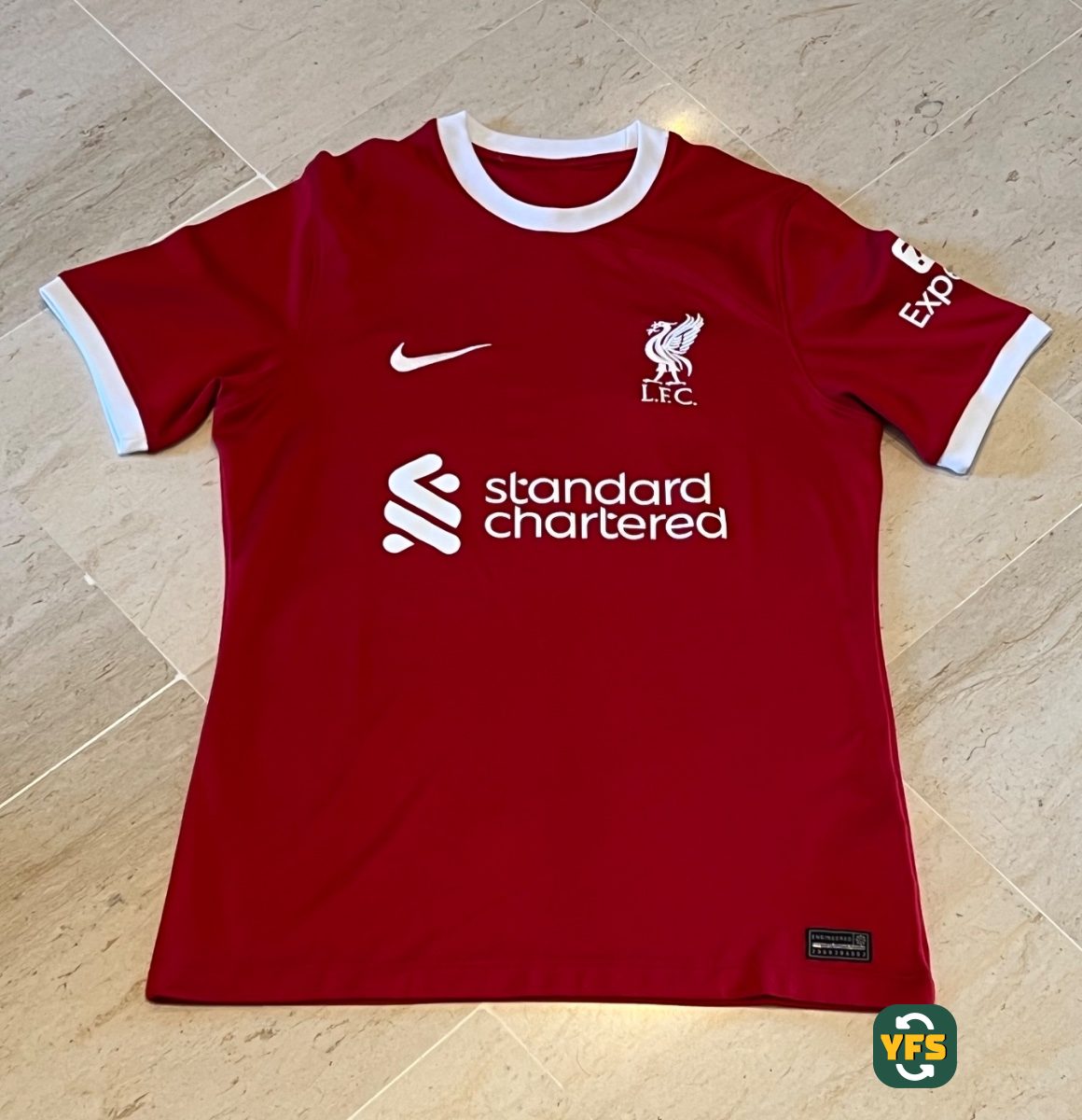 Liverpool 2023-2024 Home Store Version Adidas - YourFootballShirt - Photo 1