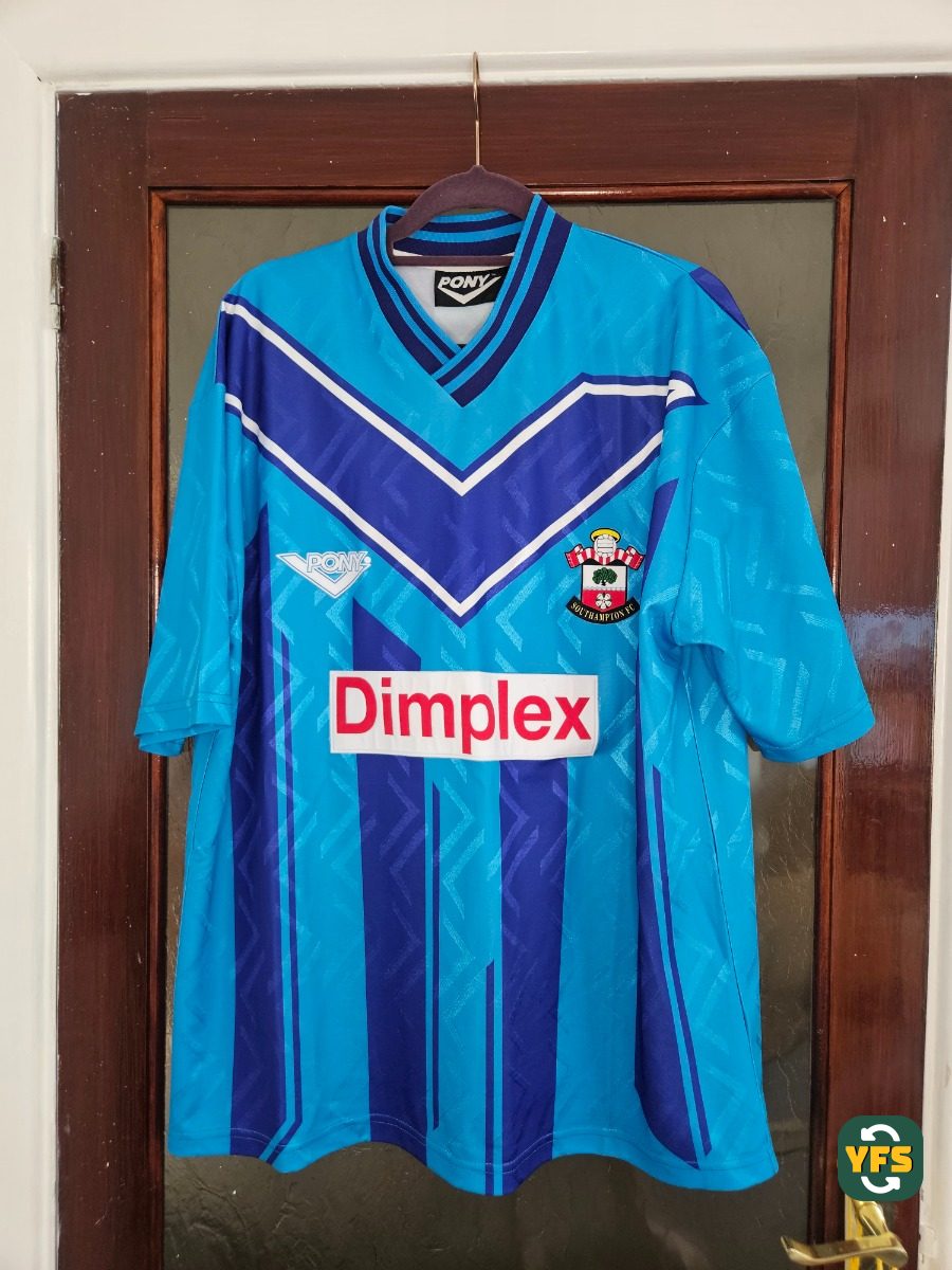 Southampton 1993-1994 Away Store Version Pony - YourFootballShirt - Photo 1