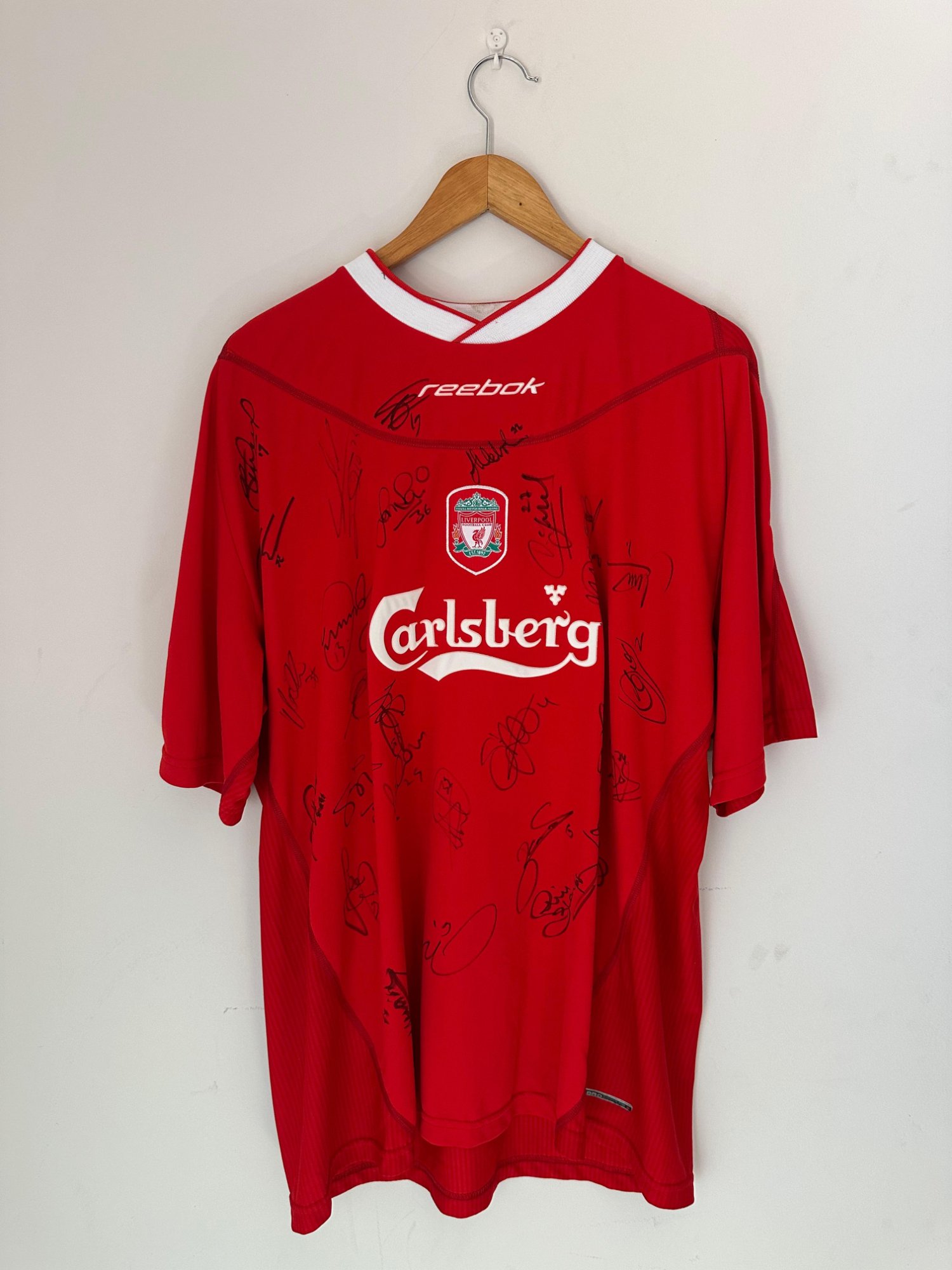 Liverpool 2002-2003 Home Store Version Reebok - YourFootballShirt - Photo 1