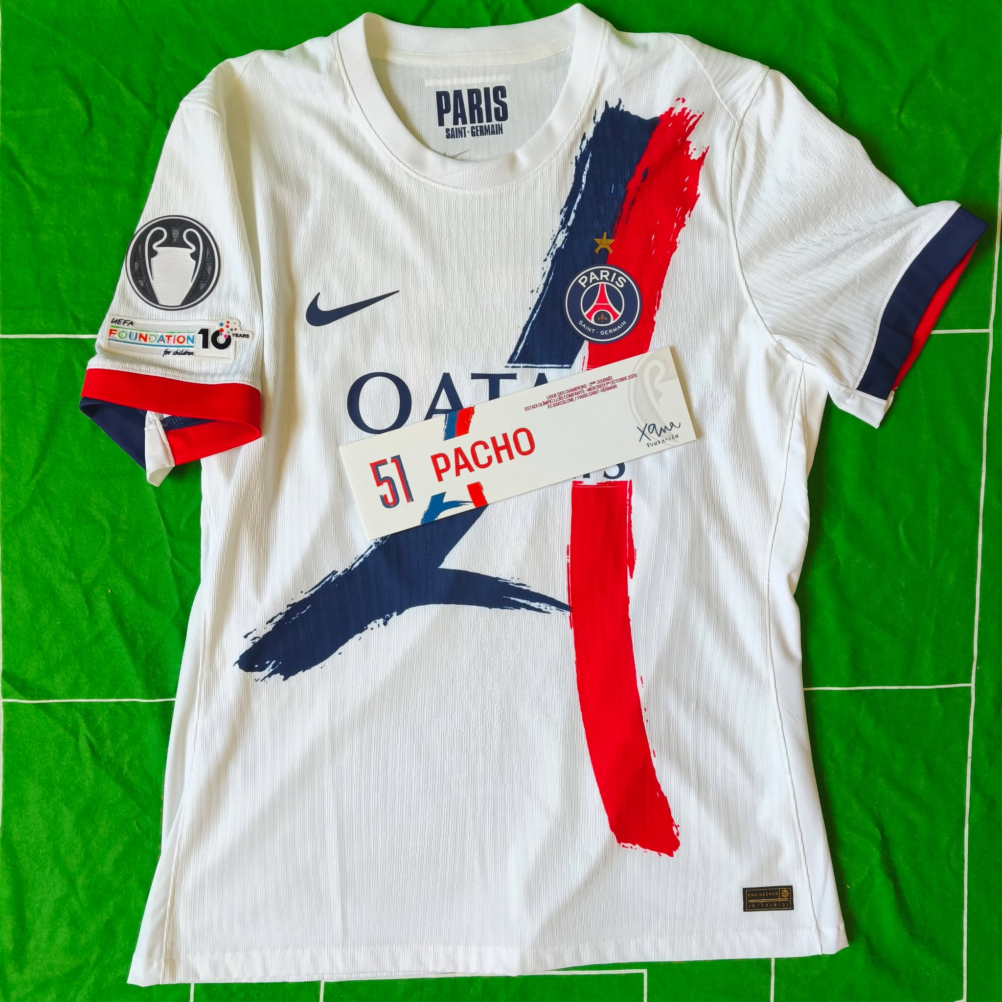 PSG 2025-2026 Away Issued Nike - YourFootballShirt - Photo 1