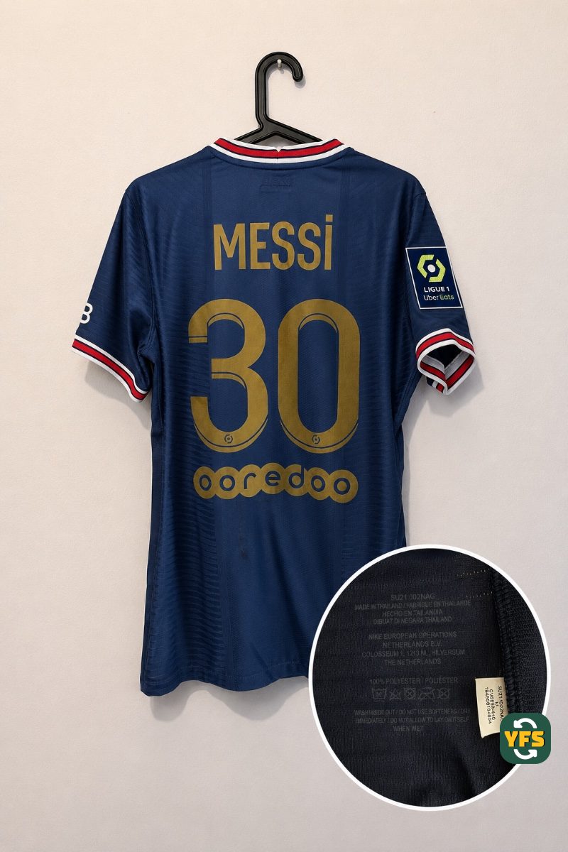 PSG 2021-2022 Home Lionel Messi #30