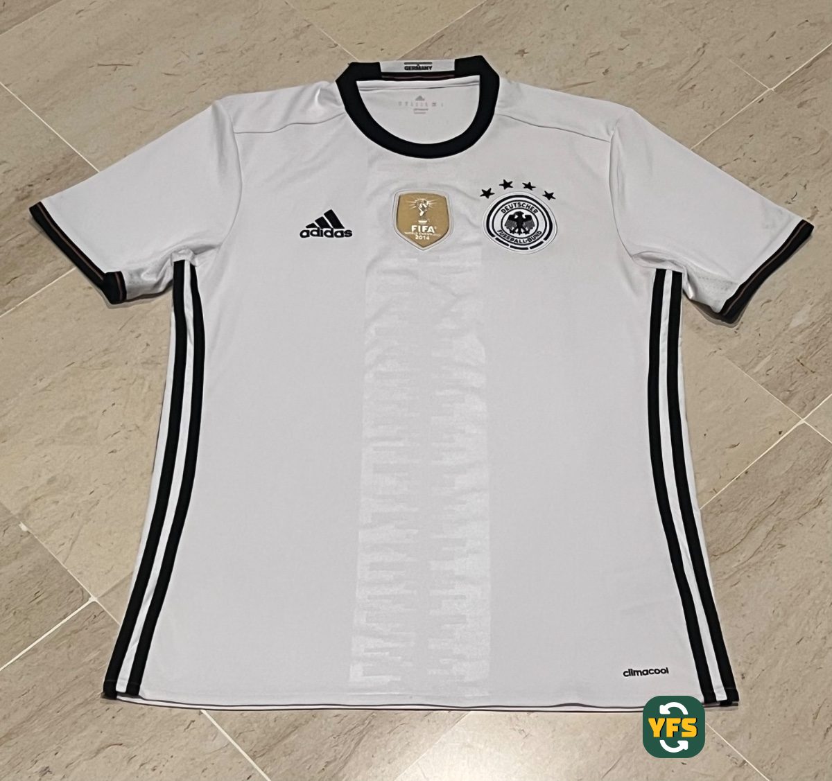 Germany 2015-2016 Home Store Version Adidas - YourFootballShirt - Photo 1