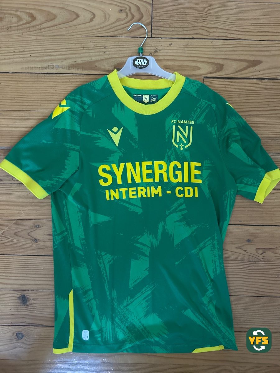 Nantes FC 2022-2023 Away Store Version Macron - YourFootballShirt
