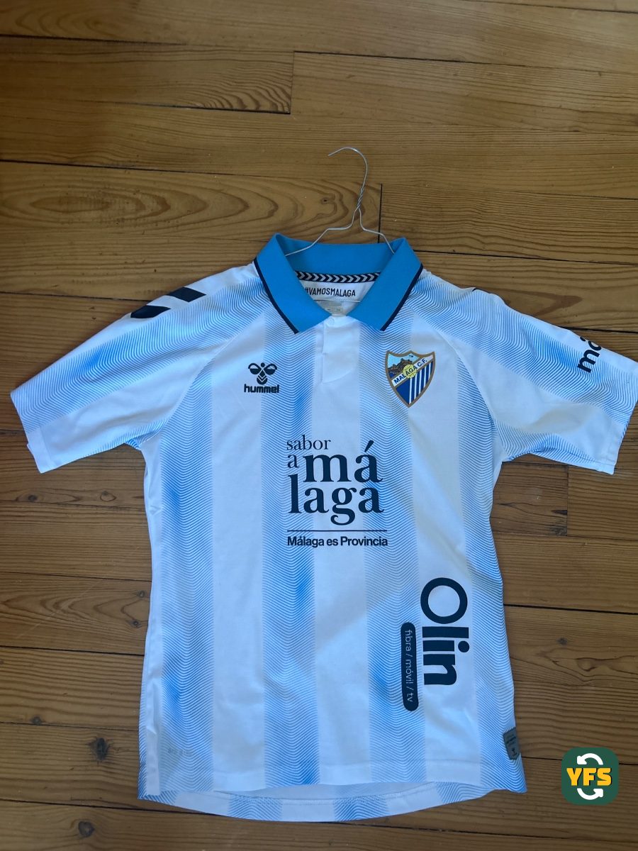 Malaga 2022-2023 Home Store Version Hummel - YourFootballShirt