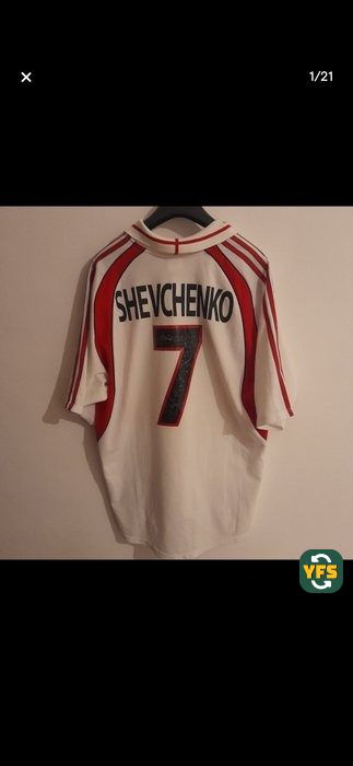 Milan AC 2000-2001 Away Store Version Adidas - YourFootballShirt - Photo 1