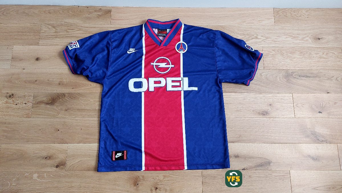 PSG 1995-1996 Home Store Version Nike - YourFootballShirt - Photo 1