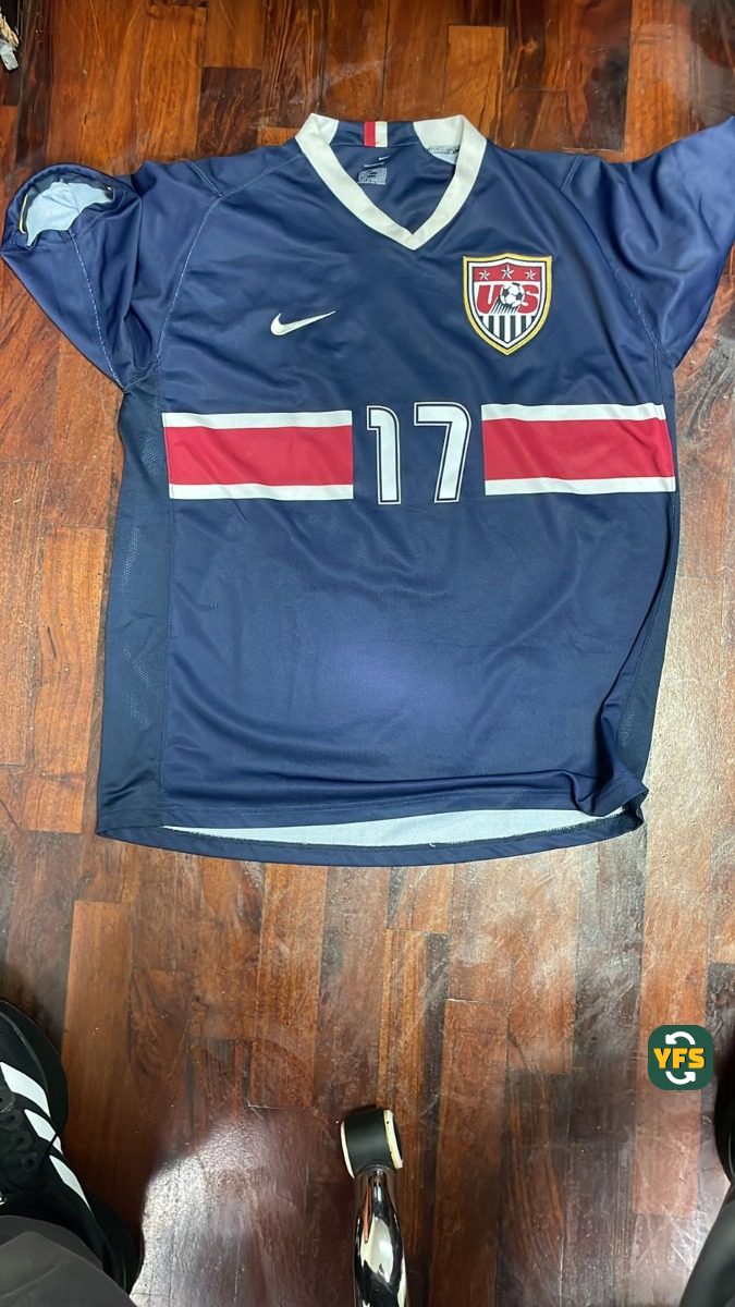 USA 2006-2007 Away Beasly #17