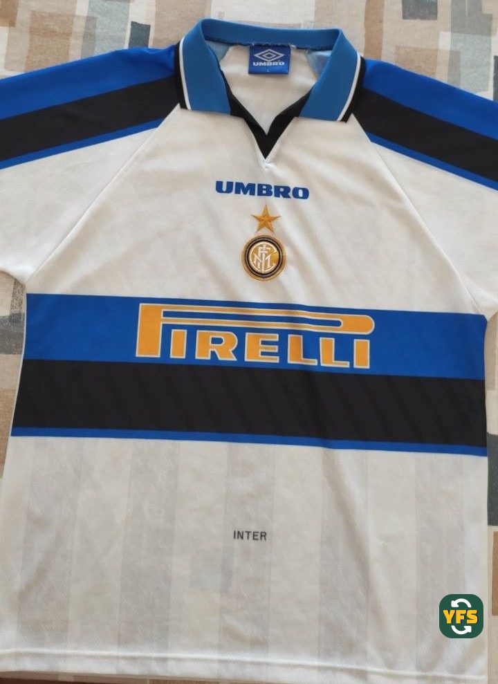 Inter Milan 1996-1997 Away Store Version Umbro - YourFootballShirt - Photo 1