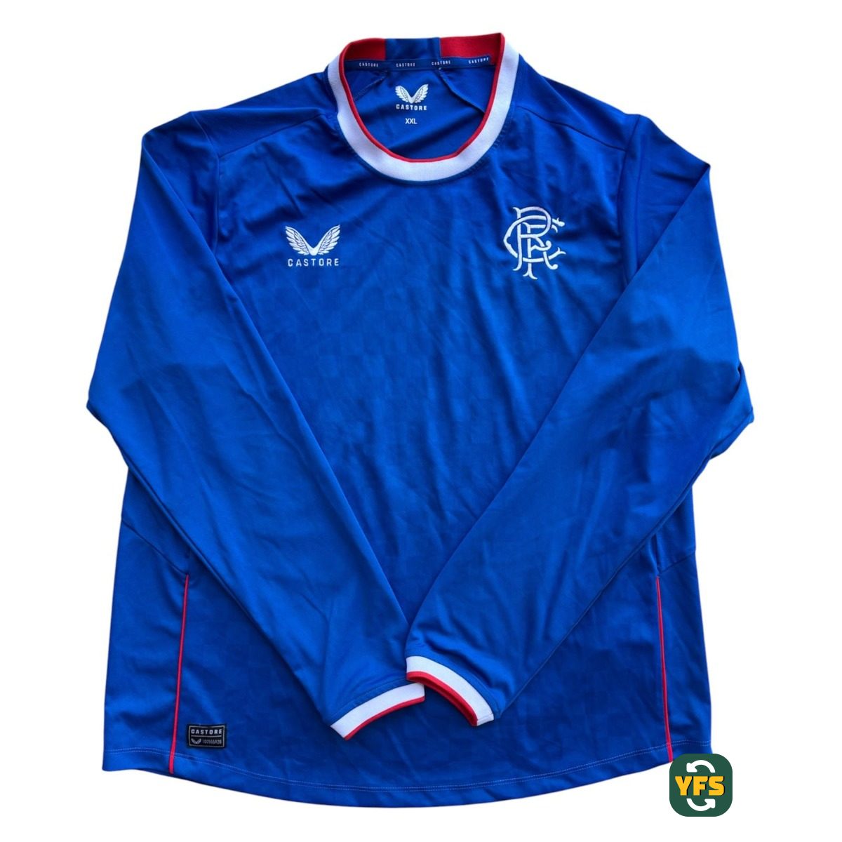 Glasgow Rangers 2022-2023 Home Store Version Castore - YourFootballShirt - Photo 1