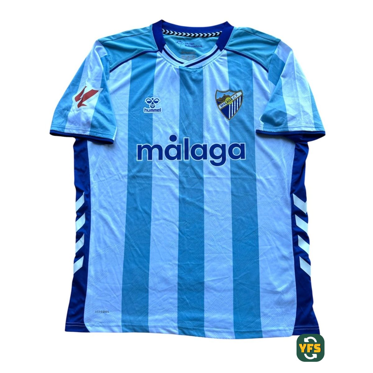 Malaga 2025-2026 Home Pro Version Hummel - YourFootballShirt - Photo 1