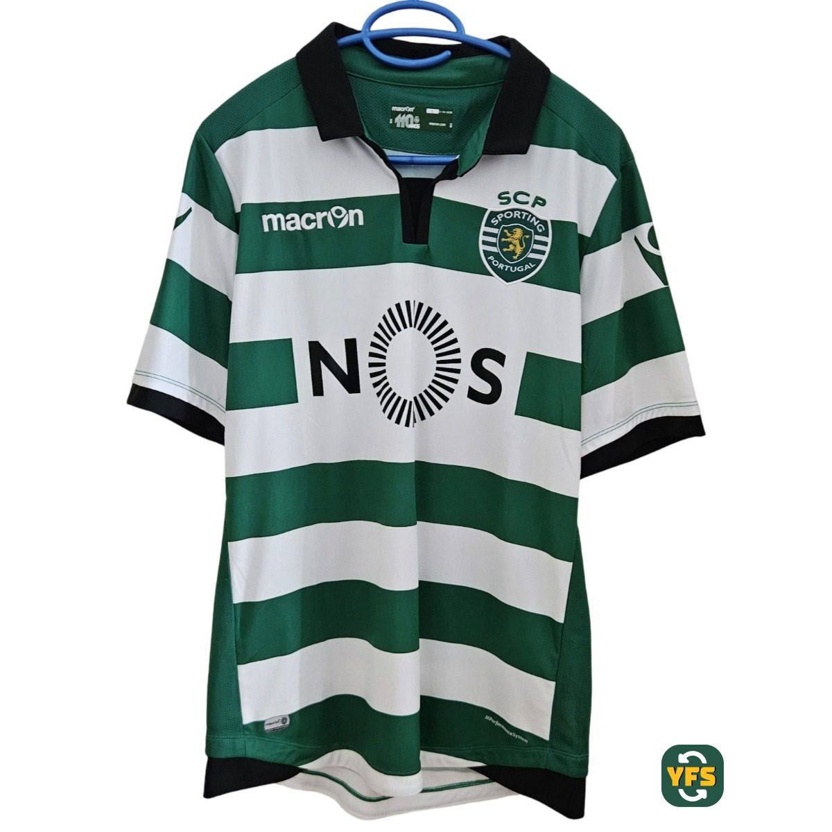 Sporting Clube Portugal 2016-2017 Home Store Version Macron - YourFootballShirt - Photo 1
