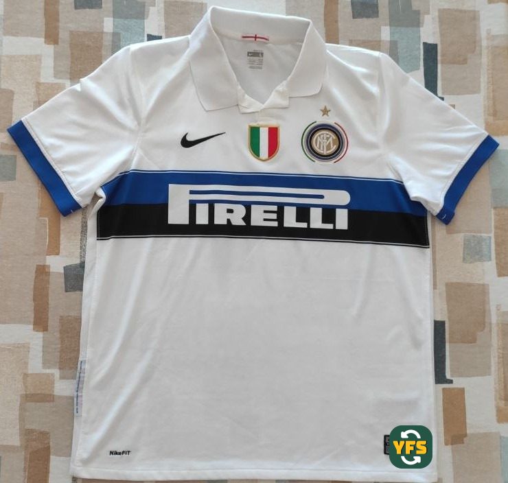Inter Milan 2009-2010 Away Store Version Nike - YourFootballShirt - Photo 1