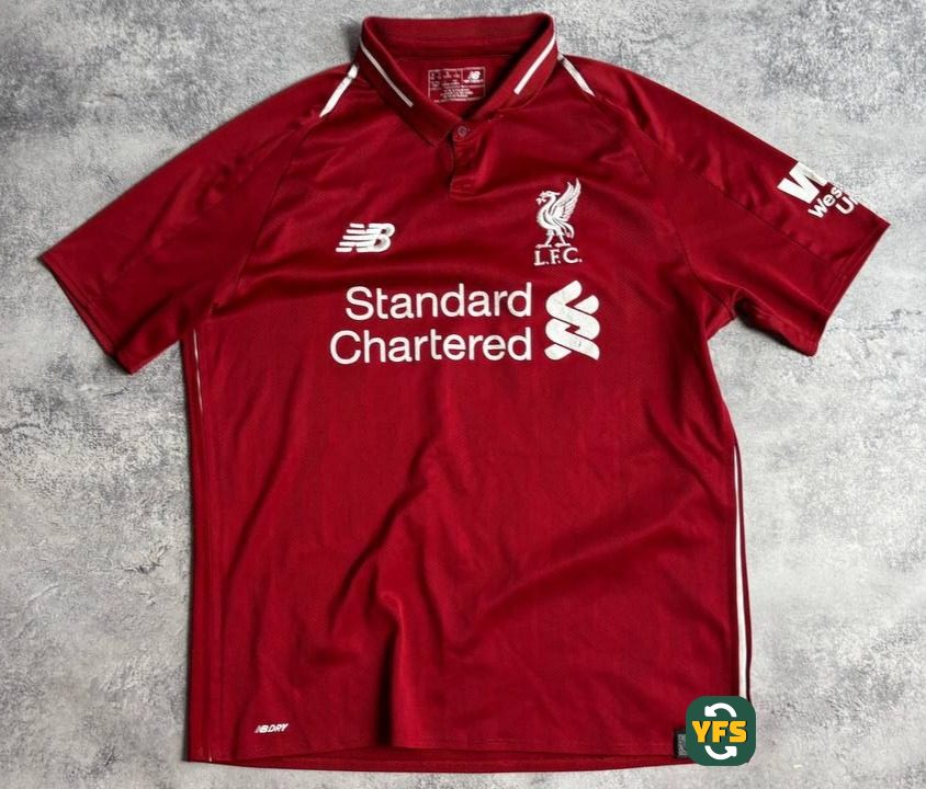 Liverpool 2018-2019 Home Store Version New Balance - YourFootballShirt - Photo 1