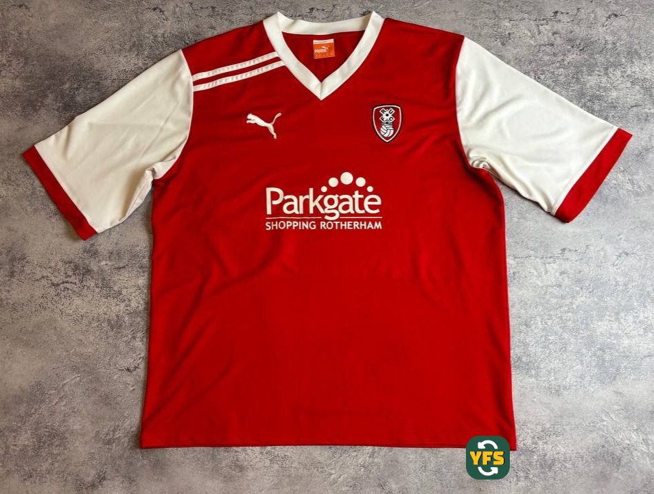 Rotherham United 2011-2012 Home Store Version Puma - YourFootballShirt - Photo 1