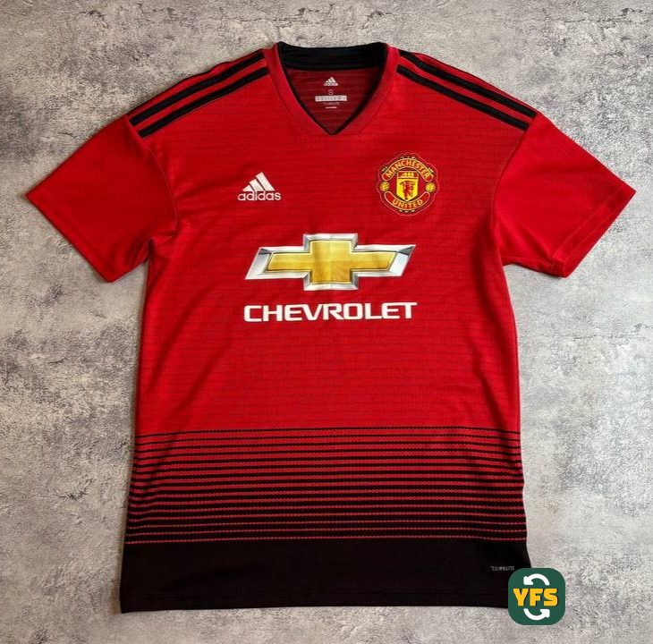Manchester United 2018-2019 Home Store Version Adidas - YourFootballShirt - Photo 1