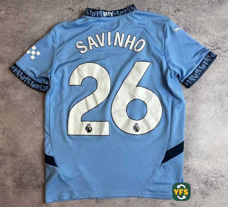 Manchester City 2024-2025 Home Store Version Puma - YourFootballShirt - Photo 1