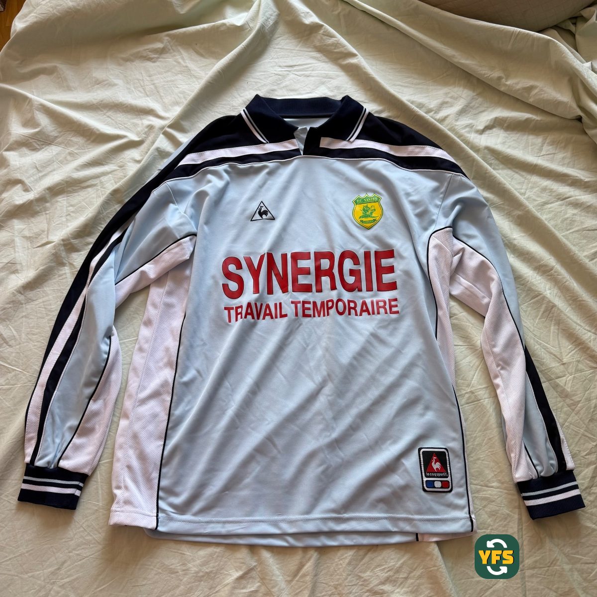 Nantes FC 2000-2001 Goalkeeper Store Version Le Coq Sportif - YourFootballShirt - Photo 1