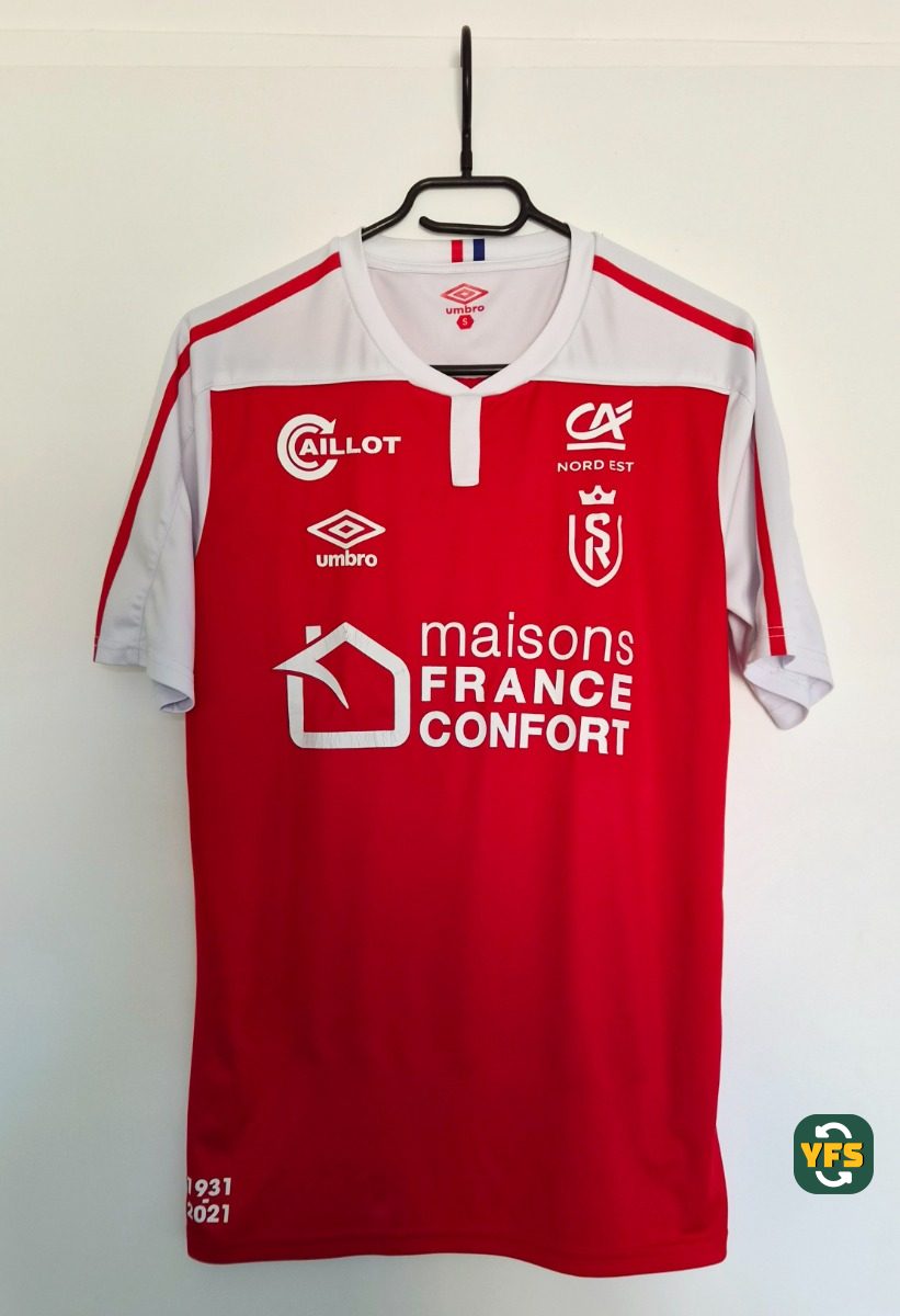 Stade de Reims 2020-2021 Home Store Version Umbro - YourFootballShirt