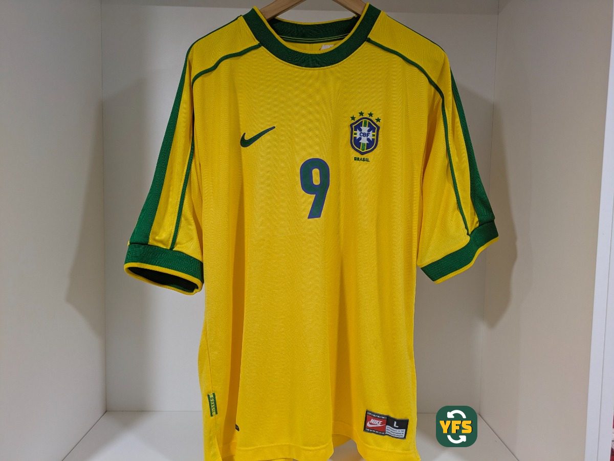 Brazil 1998-1999 Home Store Version Nike - YourFootballShirt - Photo 1