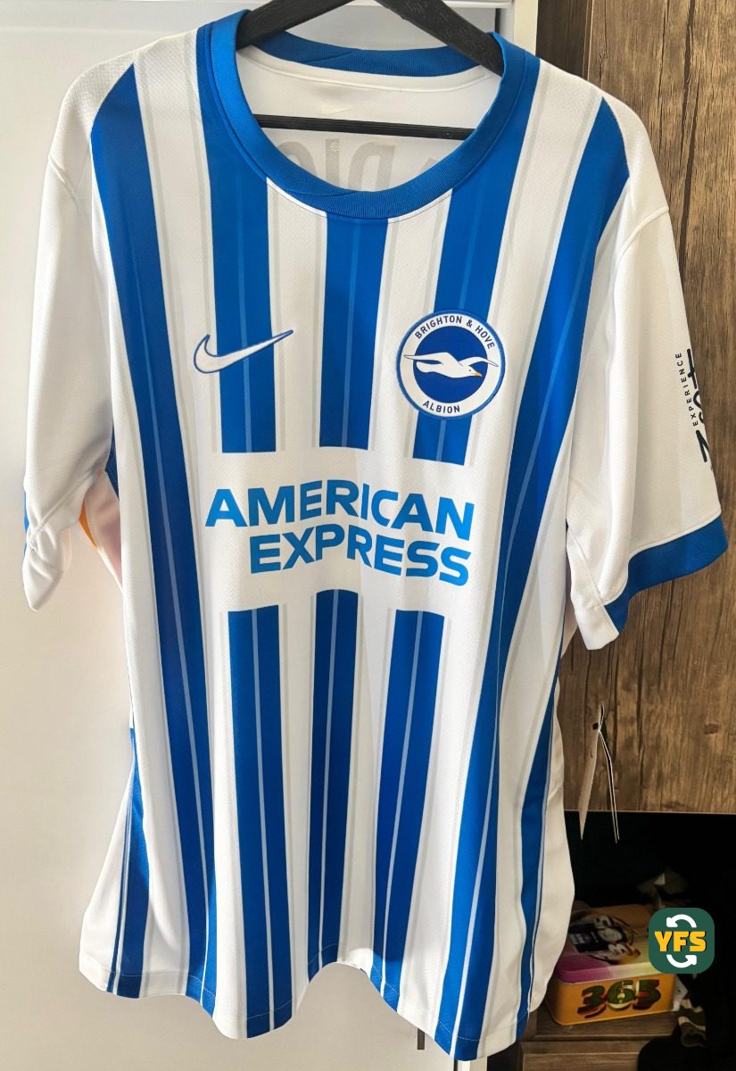 Brighton & Hove Albion 2024-2025 Home Store Version Nike - YourFootballShirt - Photo 1