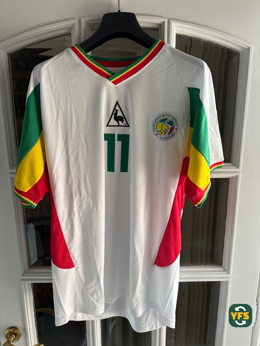 Senegal 2001-2002 Home El Hadij Diouf #11