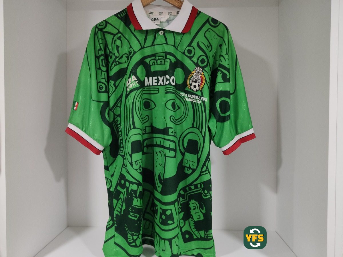 Mexico 1998-1999 Home Store Version Abs Sport - YourFootballShirt