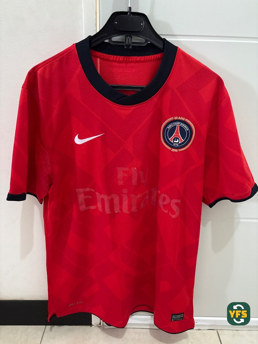 PSG 2009-2010 Home Store Version Nike - YourFootballShirt - Photo 1
