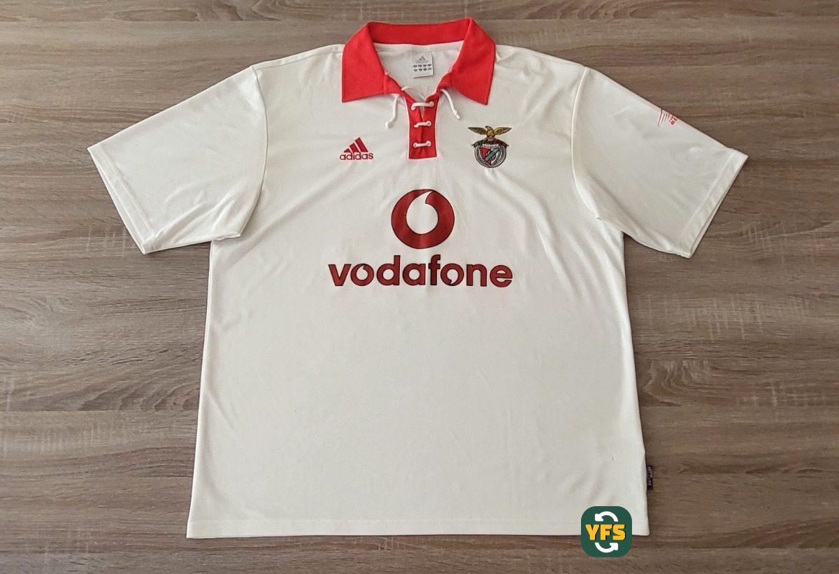 Benfica Lisbon 2003-2004 Away Store Version Adidas - YourFootballShirt - Photo 1
