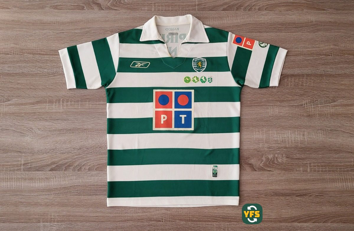 Sporting Clube Portugal 2005-2006 Home Store Version Reebok - YourFootballShirt - Photo 1