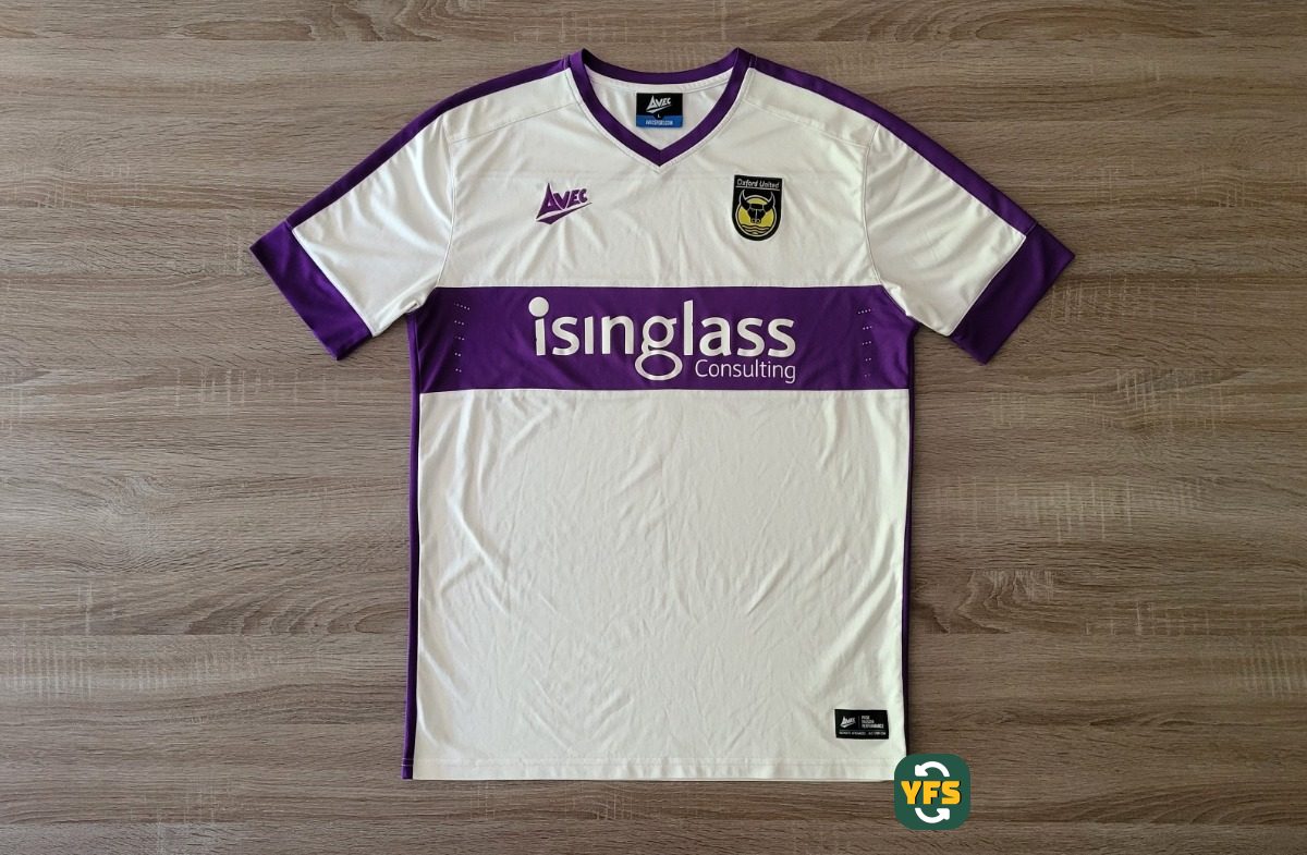 Oxford United 2014-2015 Away Store Version Avec - YourFootballShirt - Photo 1