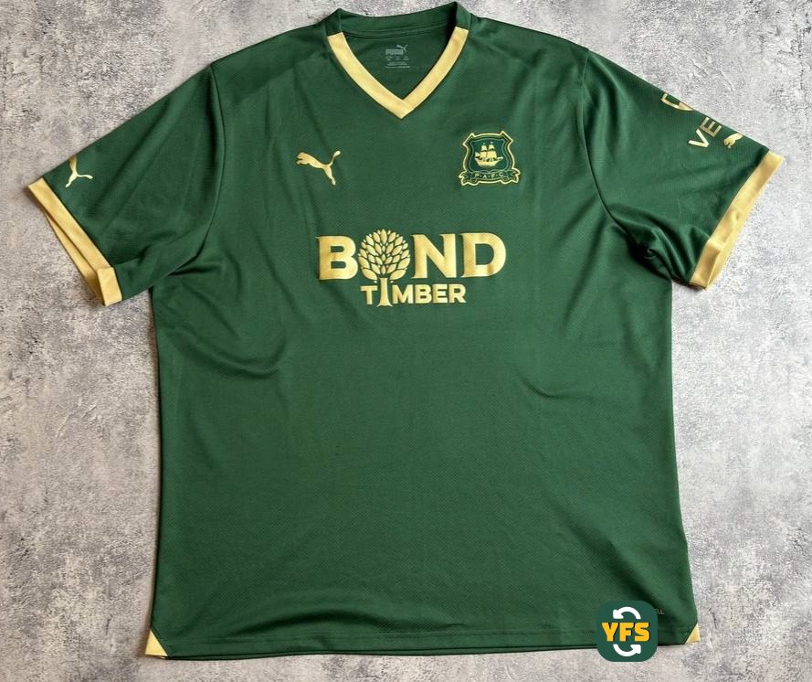 Plymouth Argyle 2023-2024 Home Store Version Puma - YourFootballShirt - Photo 1