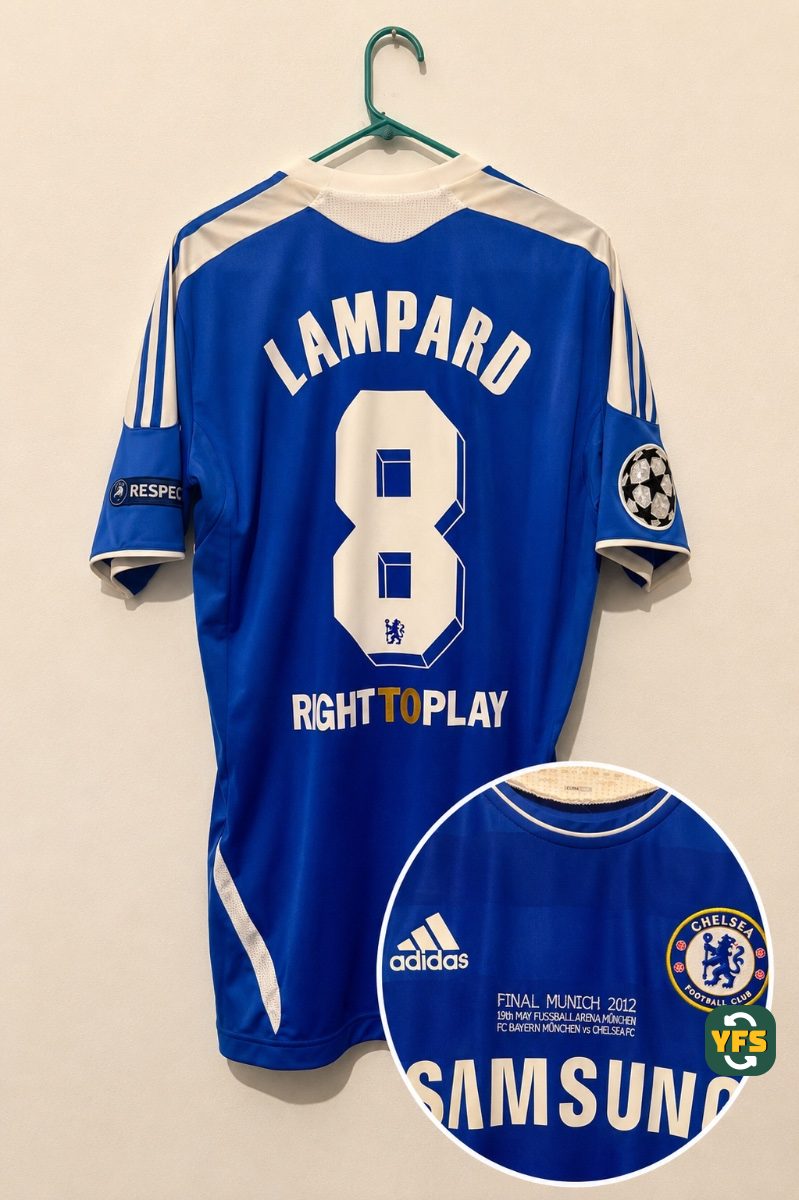 Chelsea 2011-2012 Home Issued Adidas - YourFootballShirt - Photo 1