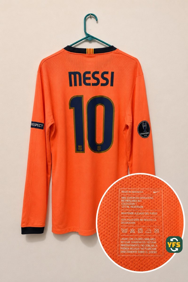 FC Barcelona 2009-2010 Away Issued Nike - YourFootballShirt - Photo 1