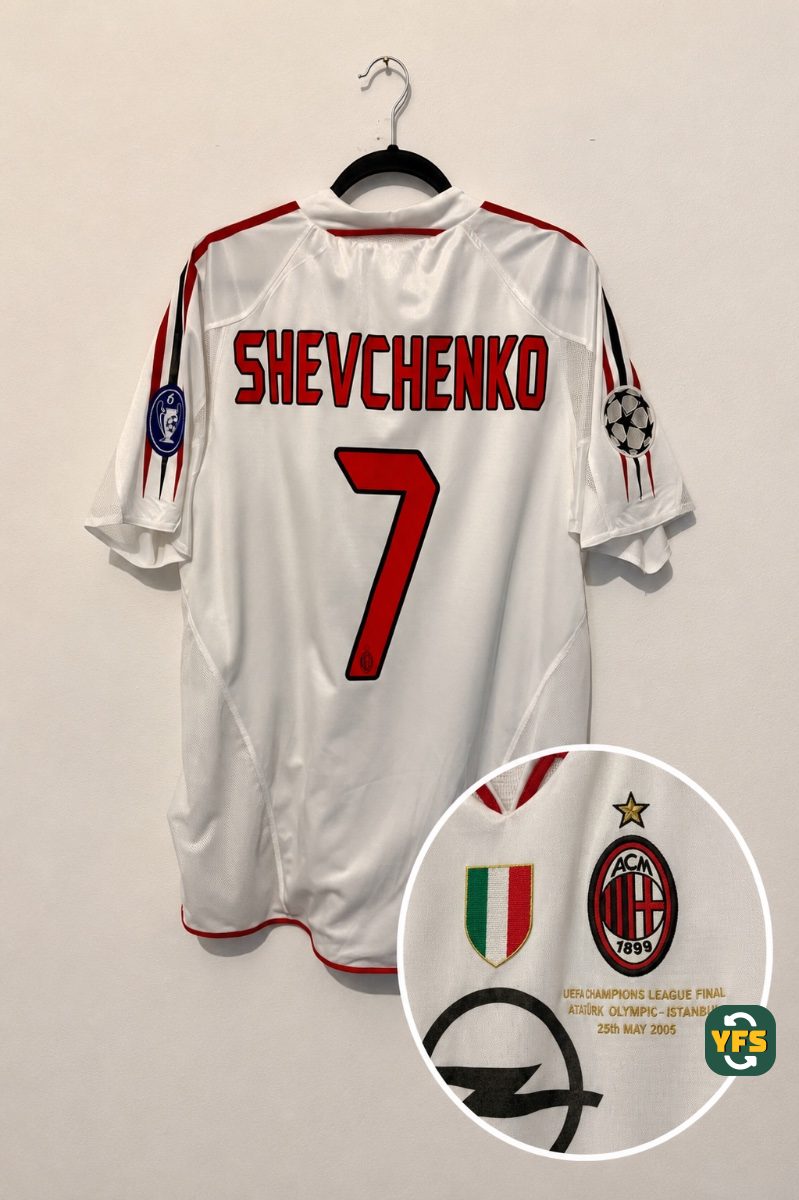 Milan AC 2004-2005 Away Issued Adidas - YourFootballShirt - Photo 1