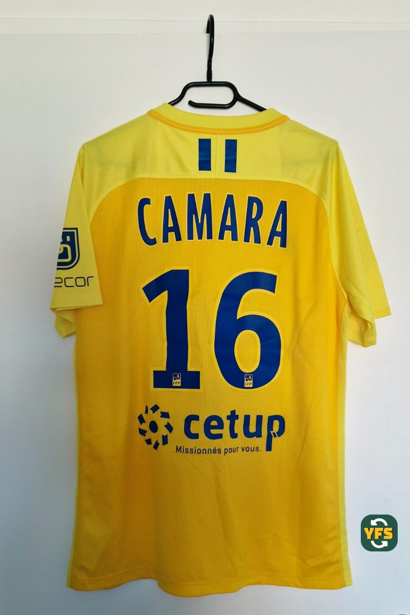 Grenoble Foot 2018-2019 Third Match Worn Nike - YourFootballShirt - Photo 1