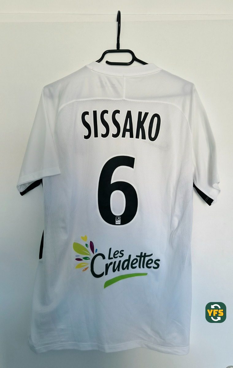 Chateauroux 2018-2019 Away Match Worn Nike - YourFootballShirt - Photo 1