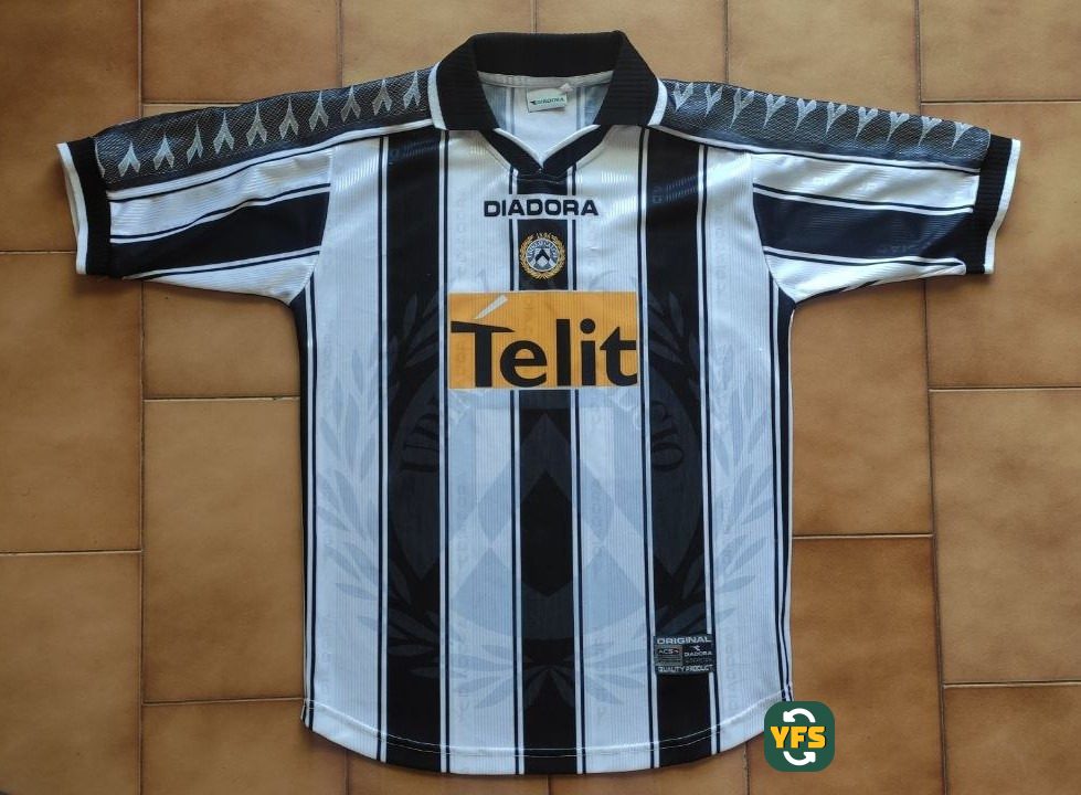 Udinese 2000-2001 Home Store Version Diadora - YourFootballShirt - Photo 1