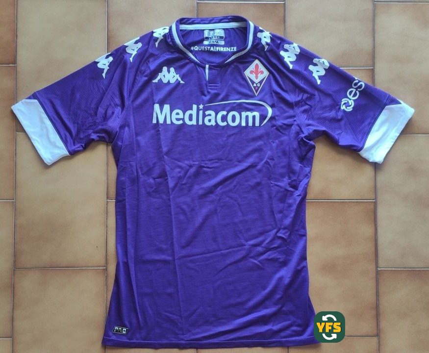 Fiorentina 2020-2021 Home Store Version Kappa - YourFootballShirt - Photo 1